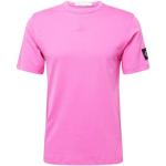 Reduzierte Pinke Sportliche Kurzärmelige Calvin Klein Jeans T-Shirts aus Denim für Herren Größe XXS 