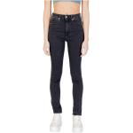 Reduzierte Schwarze Calvin Klein Jeans Skinny Jeans aus Denim für Damen Größe XS Weite 29, Länge 32 für den für den Sommer 