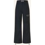 Reduzierte Schwarze Calvin Klein Jeans High Waist Jeans mit Reißverschluss aus Denim für Damen Größe XS 