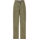 Olivgrüne Calvin Klein Jeans Damenjeans mit Reißverschluss aus Polyamid Größe M 