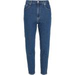 Blaue Calvin Klein Jeans High Waist Jeans aus Denim für Damen 