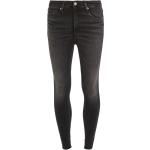 Schwarze Calvin Klein Jeans Skinny Jeans aus Denim für Damen Größe XL 