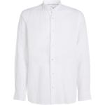 Weiße Calvin Klein Herrenjeanshemden aus Denim Größe XL 