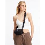 Schwarze Calvin Klein Jeans Mini Handtaschen mit Reißverschluss gepolstert für Damen Klein 