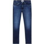 Blaue Calvin Klein Jeans Slim Fit Jeans aus Denim für Herren Weite 34, Länge 32 für den für den Frühling 