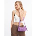 Lila Calvin Klein Jeans Damenschultertaschen & Damenshoulderbags mit Reißverschluss Klein 
