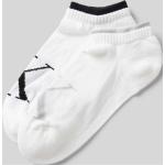 Weiße Calvin Klein Jeans Damensneakersocken & Damenfüßlinge aus Baumwollmischung Einheitsgröße 2-teilig 