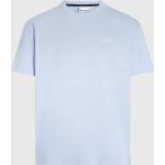 Blaue Kurzärmelige Calvin Klein Jeans T-Shirts aus Jersey für Herren Größe S 