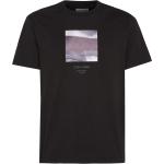 Schwarze Kurzärmelige Calvin Klein Jeans T-Shirts für Herren Größe XXL 