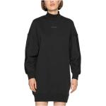 Schwarze Calvin Klein Midi Sweatkleider für Damen Größe XS 