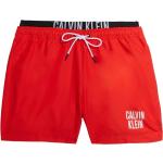 Unifarbene Calvin Klein Herrenbadeshorts & Herrenboardshorts aus Polyester Größe M 