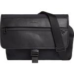 Schwarze Calvin Klein CK Messenger Bags & Kuriertaschen mit Schnalle mit Laptopfach für Herren Klein 