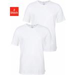 Weiße Kurzärmelige Calvin Klein Kurzarm-Unterhemden für Herren Größe M 