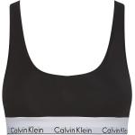 Schwarze Calvin Klein BHs aus Baumwollmischung für Damen Größe S 