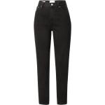 Schwarze Calvin Klein Jeans Mom-Jeans mit Reißverschluss aus Denim für Damen 