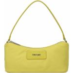 Gelbe Calvin Klein Damenschultertaschen & Damenshoulderbags aus Kunstfaser klein 