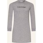 Reduzierte Graue Melierte Calvin Klein Kindernachthemden & Kindernachtkleider aus Jersey Größe 152 
