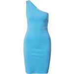 Blaue Calvin Klein Mini One Shoulder Minikleider & kurze Kleider für Damen Größe L 