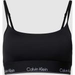 Schwarze Calvin Klein PERFORMANCE BHs aus Polyester mit verstellbaren Trägern für Damen Größe XS 