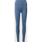 Blaue Calvin Klein PERFORMANCE Damenleggings aus Polyester Größe S 
