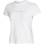 Reduzierte Weiße Calvin Klein PERFORMANCE T-Shirts für Damen Größe XS 