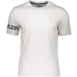 Graue Calvin Klein PERFORMANCE T-Shirts für Damen Größe S 