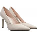 Reduzierte Cremefarbene Calvin Klein High Heels & Stiletto-Pumps für Damen Größe 37 