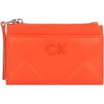 Orange Calvin Klein Kreditkartenetuis klein 