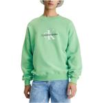 Reduzierte Grüne Oversize Calvin Klein Herrensweatshirts aus Baumwolle Größe XXL 