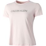 Reduzierte Rosa Calvin Klein T-Shirts für Damen Größe XS 