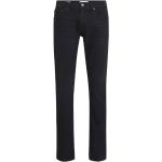 Reduzierte Schwarze Bestickte Calvin Klein Jeans Slim Fit Jeans mit Reißverschluss aus Denim für Herren 