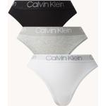 Schwarze Calvin Klein Damenslips & Damenpanties Größe S 3-teilig 