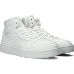 Reduzierte Weiße Calvin Klein High Top Sneaker & Sneaker Boots mit Basketball-Motiv für Damen Größe 46 