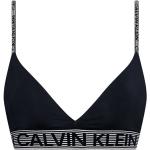 Schwarze Sportliche Calvin Klein BHs für Damen Größe XS 