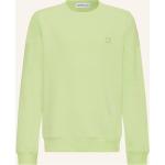 Neongrüne Calvin Klein Herrensweatshirts aus Baumwolle 