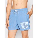 Reduzierte Himmelblaue Calvin Klein Herrenbadeshorts & Herrenboardshorts Größe S 