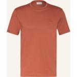 Braune Calvin Klein T-Shirts aus Baumwolle für Herren Übergrößen 