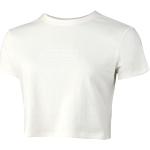 Weiße Calvin Klein T-Shirts für Damen Größe M 