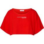 Rote Calvin Klein T-Shirts für Damen Größe S 