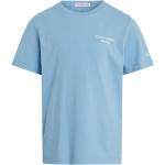 Reduzierte Blaue Calvin Klein Kinder T-Shirts Größe 164 