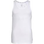 Weiße Calvin Klein Herrenträgerhemden & Herrenachselhemden Größe XL 2-teilig für den für den Sommer 