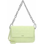 Reduzierte Limettengrüne Calvin Klein Damenschultertaschen & Damenshoulderbags aus PU klein 