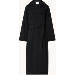 Schwarze Calvin Klein Trenchcoats für Damen Größe M für den für den Herbst 