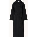 Schwarze Calvin Klein Trenchcoats für Damen Größe XS für den für den Herbst 