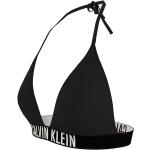 Schwarze Calvin Klein Triangel-Tops für Damen Größe L 