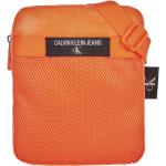 Orange Calvin Klein Kleine Umhängetaschen mit Reißverschluss aus Kunstfaser für Herren klein 