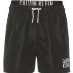 Schwarze Calvin Klein Underwear Herrenbadehosen Größe M 