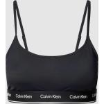 Schwarze Calvin Klein Underwear Bikini-Tops mit Cutwork aus Polyester für Damen Größe S 