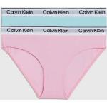 Reduzierte Calvin Klein Underwear Kinderslips & Kinderschlüpfer aus Jersey für Mädchen 2-teilig 