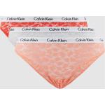 Reduzierte Rosa Calvin Klein Underwear Damenunterhosen aus Baumwolle Größe XS 3-teilig 